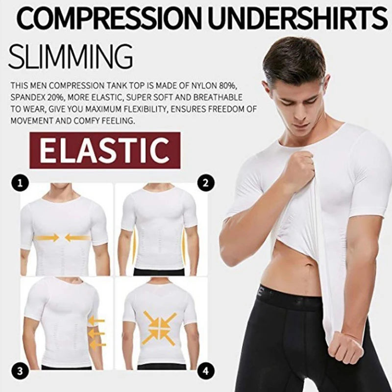 Camisa de Emagrecimento e Compressão, Perca Barriga Rápido